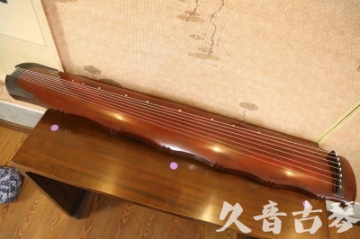 云林县●久音古琴  ●典藏系列 20230807 [红洒金竹节]